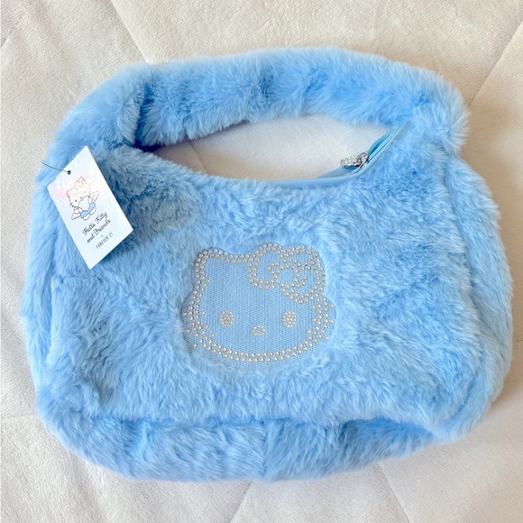 Hello Kitty x Forever21 Fur Handbag - Picture 1 of 6